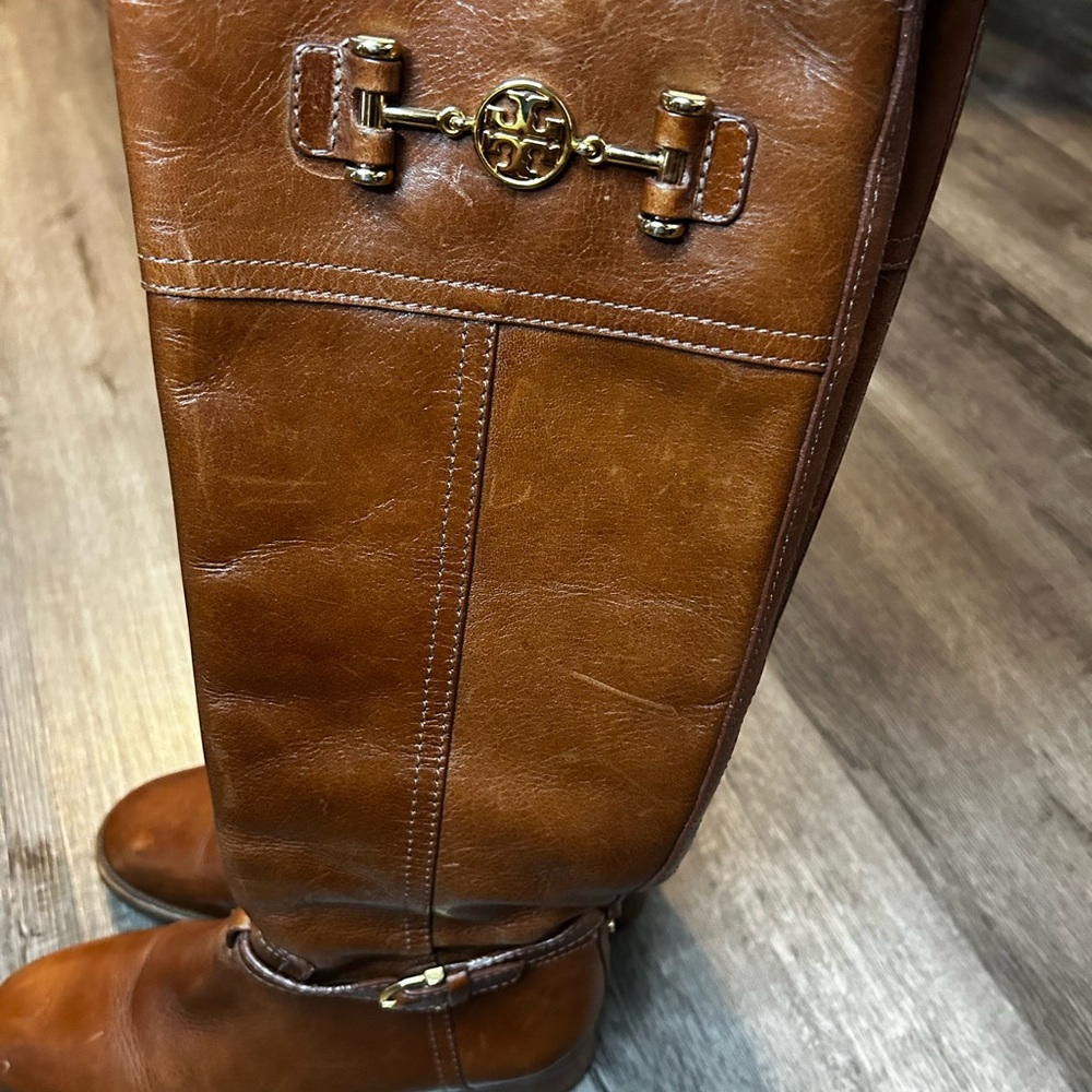 TORY BURCH SIENNA RIDING BOOTS! - Picture 3 of 3